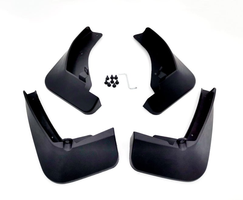 WGGDRAQQ 4pcs Mud Flaps Splash Guards Fits Nissan Kicks 2017-2023 Front Rear Auto Car Accessories - Image 2